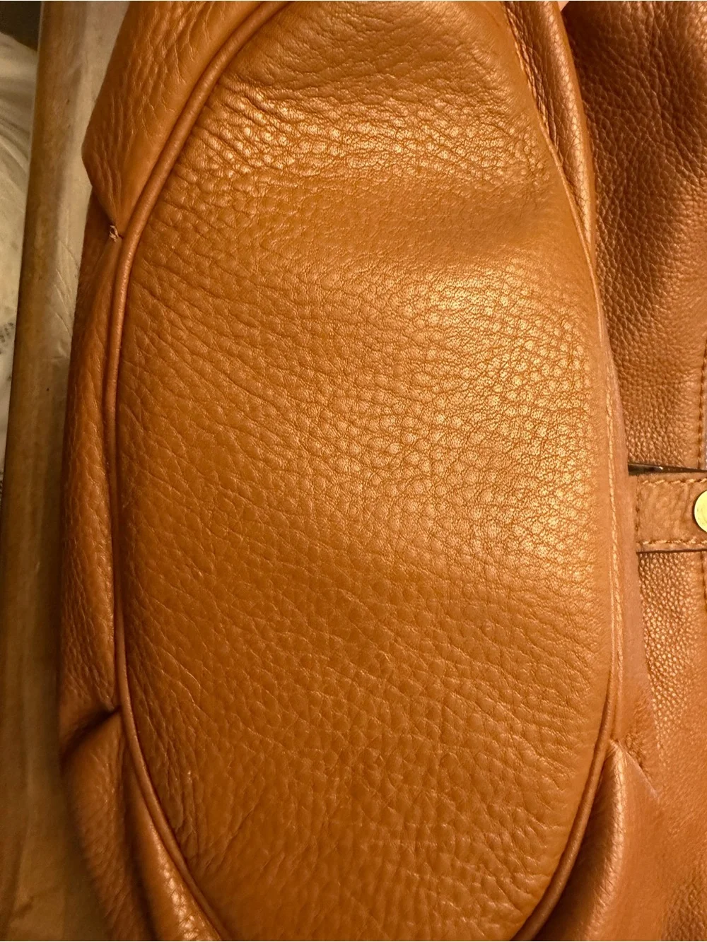 Michael Kors Brown Leather Hobo Bag EUC